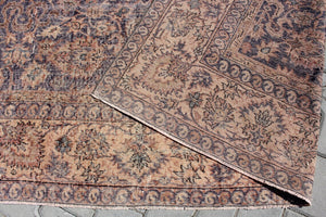 Oversize Vintage Turkish Rug "Lynn"  - 106" x 142.5" , #520