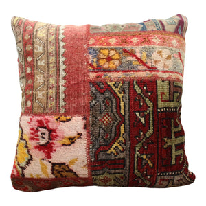 Turkish Rug Pillow  - 19.5"x19.5" #126