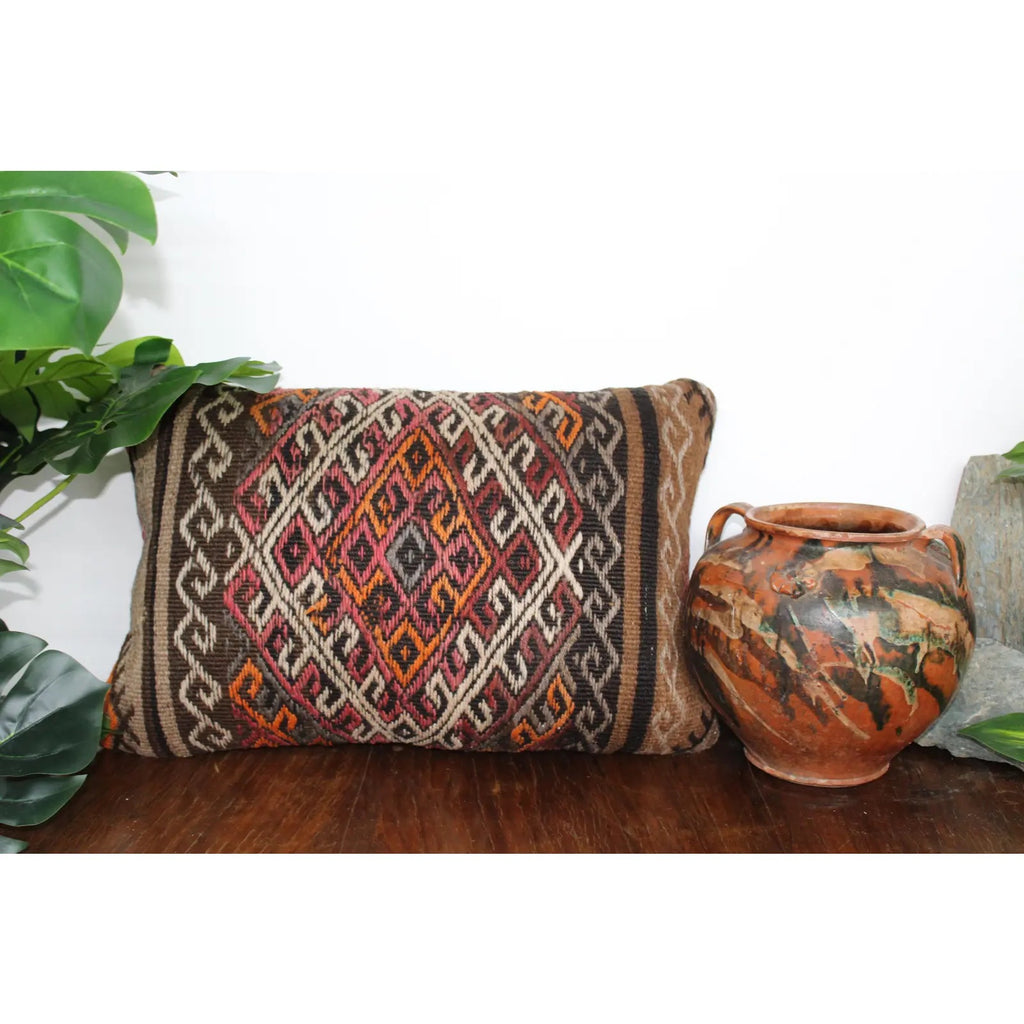 Kilim Pillow 14" x 24", #15