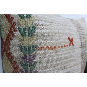 (Set of 2) Kilim Pillow 18" x 18", #29
