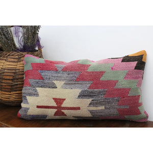 Kilim Pillow 15.5" x 27", #31