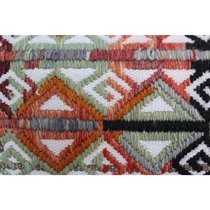 ( Set of 2) Kilim Pillow 12" x 20", #32