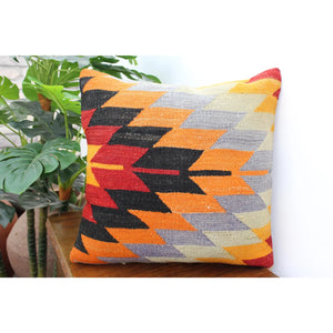 Kilim Pillow 20" x 20.5", #34