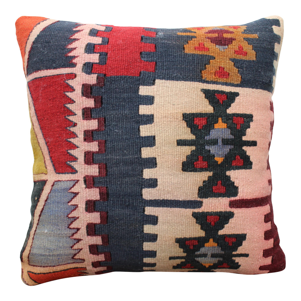 Kilim Pillow 16" x 16", #37