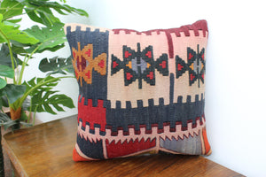 Kilim Pillow 16" x 16", #37