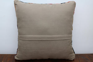 Kilim Pillow 16" x 16", #37