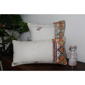 ( Set of 2) Kilim Pillow 16" x 16", #38