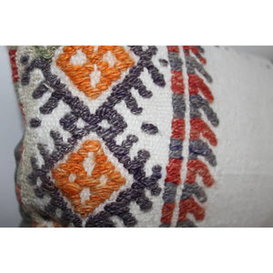 ( Set of 2) Kilim Pillow 16" x 16", #38