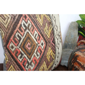 Kilim Pillow 16" x 16", #38