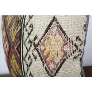 Kilim Pillow 16" x 16", #38