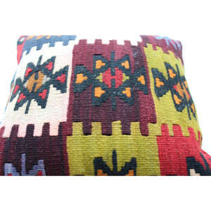 Kilim Pillow 16" x 16", #53