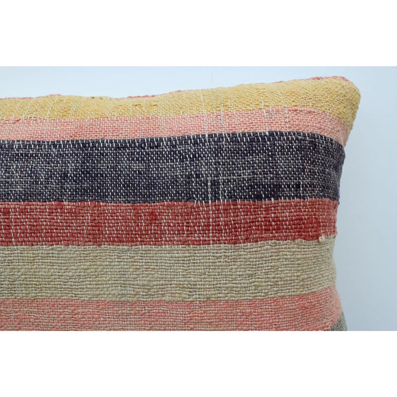 Kilim Pillow 12.5" x 19", #62