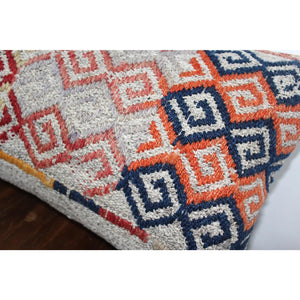 (Set Of 2) Kilim pillow 10" x 20.5", #17