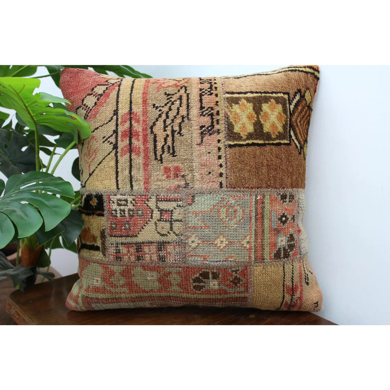 Rug Pillow 19.5" x 19.5", #64