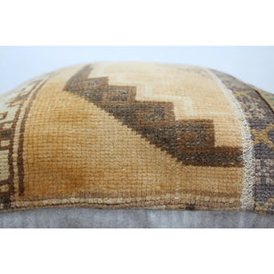 Oushak Rug Pillow 19.5" x 19.5", #70